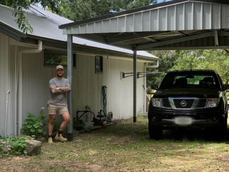 Double Carport For Dale's Mum