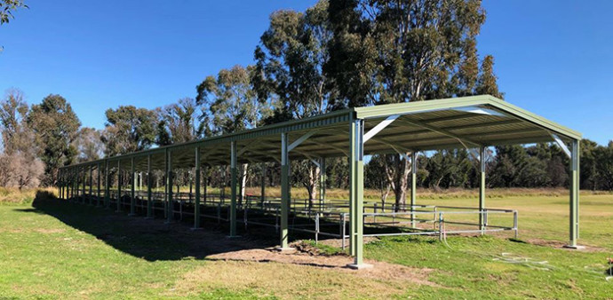 Australian Steel Equine Sheds Shelters