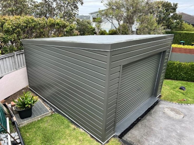 Backyard Bike Shed