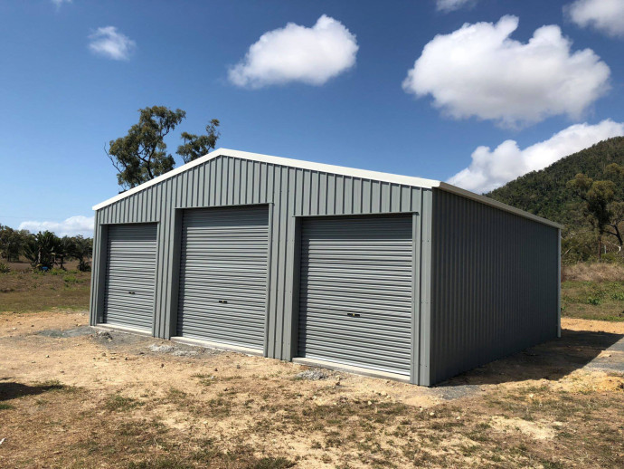 Skillion or Gable Roof Triple Garages