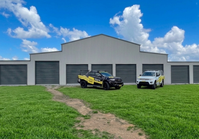 Commercial Multi Storage Shed