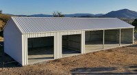 devonport garage with enclosed and open bays