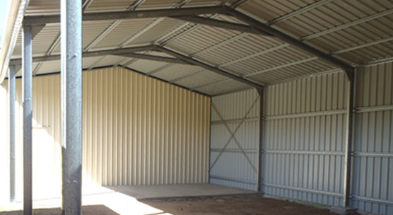 internal section mildura farm shed