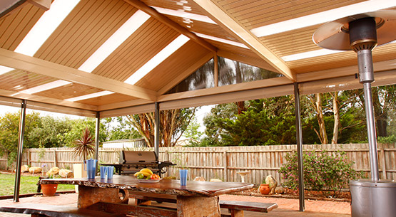patio custom roof