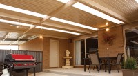 patio flat roof skylights