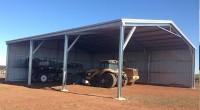 pilbara hay storage zincalume farm shed 2