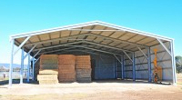 pilbara hay storage zincalume farm shed 3