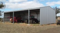 wallaroo rural zincalume shed