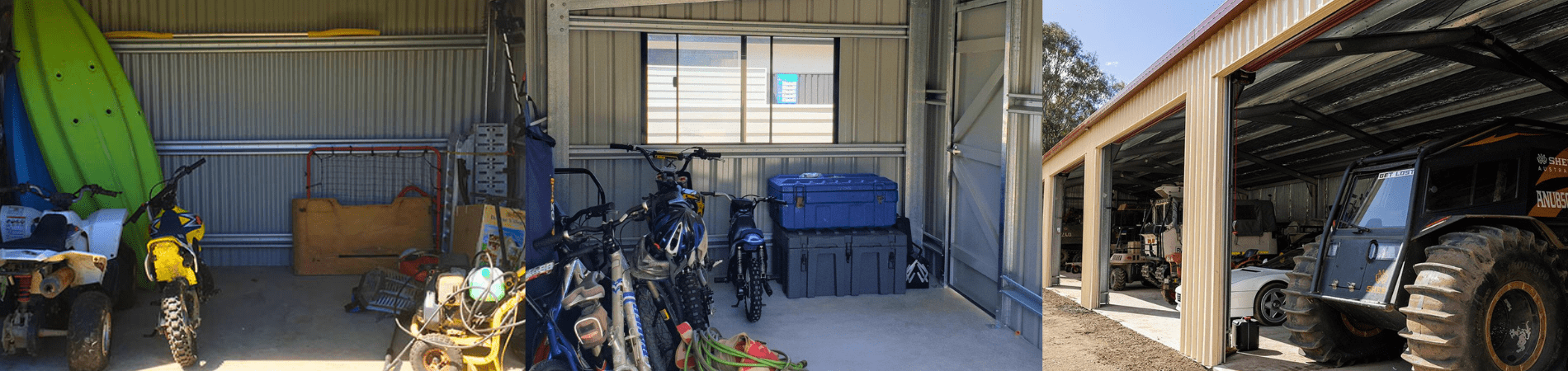 Shed Hoarding Banner