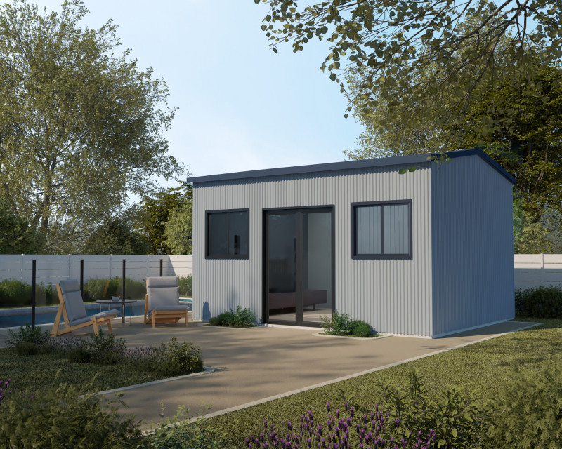 Shed Exterior Kids hideaway Gable Coro Profile