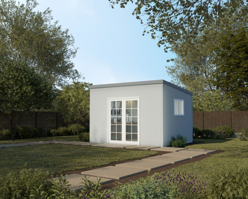 Shed Exterior Shed Shed Skillion Coro Profile