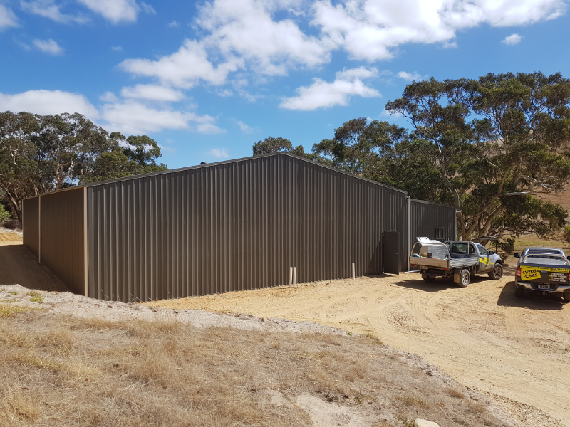 Sheds n Homes Adelaide South Scenic Country Setup Shed Project Aus 3