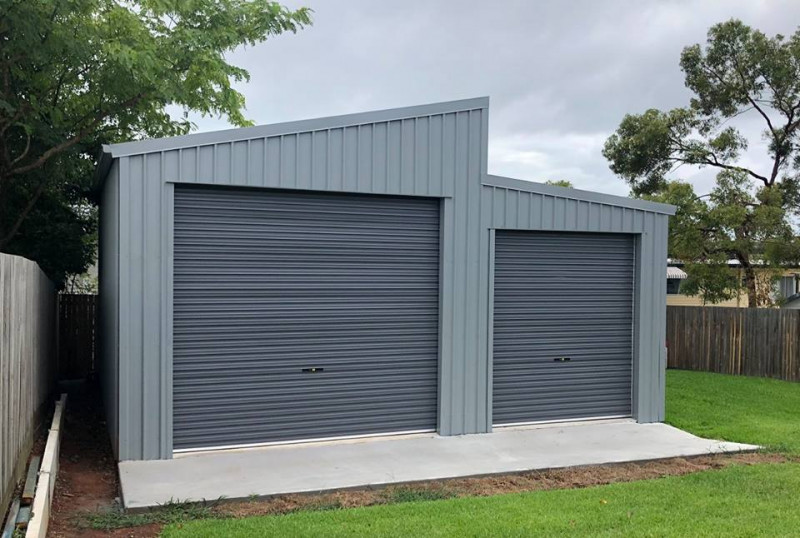 Sawtooth Skillion Double Garage Project Recent Work Portfolio — free download