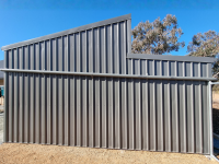 Sheds n Homes Canberra Double Skillion Shed Project Aus 2