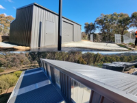 Sheds n Homes Canberra Double Skillion Shed Project Aus 5