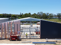 Sheds n Homes Central Coast Modern Commercial Hub Shed Project Aus 3