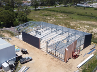 Sheds n Homes Central Coast Modern Commercial Hub Shed Project Aus 4