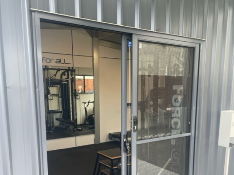 Sheds n Homes Geelong Ironstone Gym Setup Shed Project Aus 4
