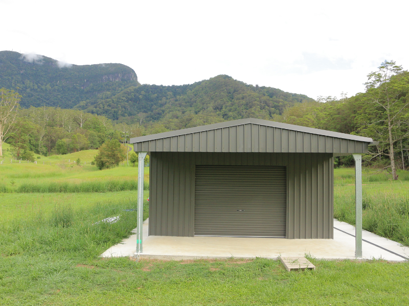 Sheds n Homes Northern Rivers Dual Garaport Shed Project Aus 4