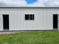 Sheds n Homes Tasmania Surfmist 10m Residential Shed Project Aus 3
