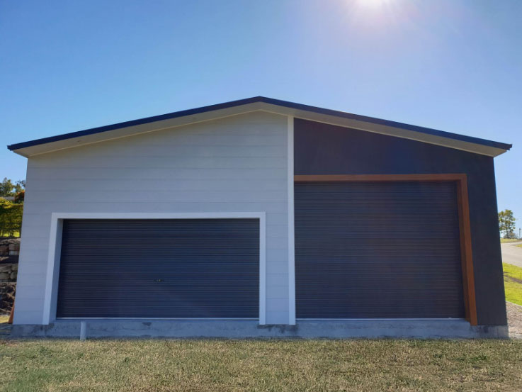 Contemporary Custom Garage