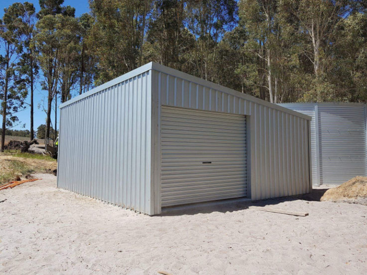 Skillion Pump Shed